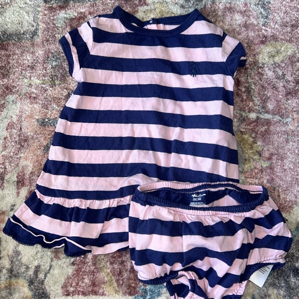 RALPH LAUREN baby girl set